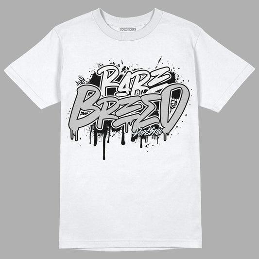 Black Metallic Chrome 6s DopeSkill T-Shirt Rare Breed Graphic - White