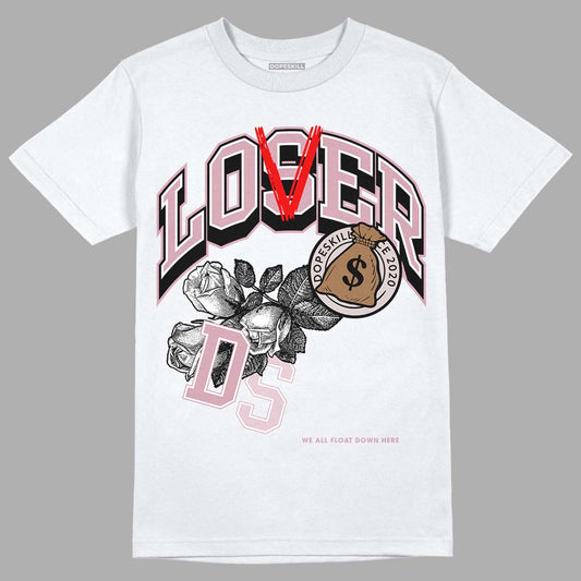 Dunk Low Teddy Bear Pink DopeSkill T-Shirt Loser Lover Graphic - White 