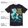 Aqua 5s DopeSkill T-Shirt Love Kills Graphic