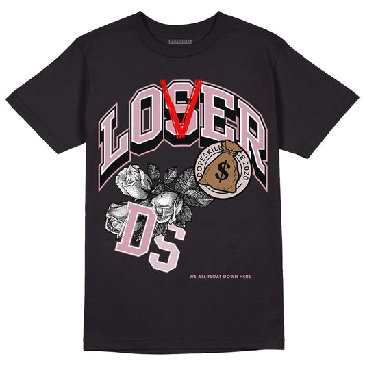 Dunk Low Teddy Bear Pink DopeSkill T-Shirt Loser Lover Graphic - Black 