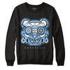 AJ 6 University Blue DopeSkill Sweatshirt Robo Bear Graphic