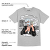 Black Metallic Chrome 6s DopeSkill Metallic Silver T-shirt Money Is The Motive Graphic