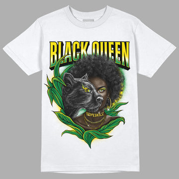 Dunk Low Reverse Brazil DopeSkill T-Shirt New Black Queen Graphic - White