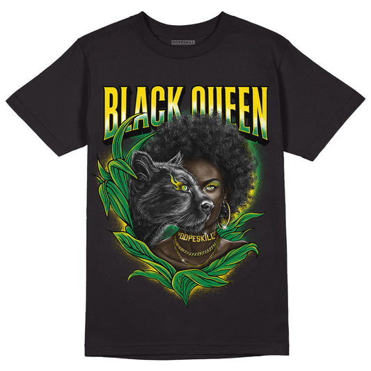 Dunk Low Reverse Brazil DopeSkill T-Shirt New Black Queen Graphic - Black