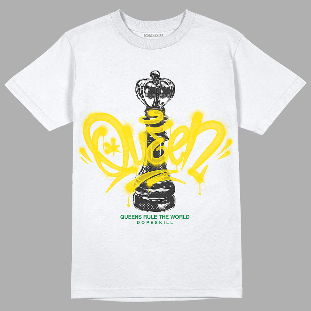 Dunk Low Reverse Brazil DopeSkill T-Shirt Queen Chess Graphic Streetwear - White