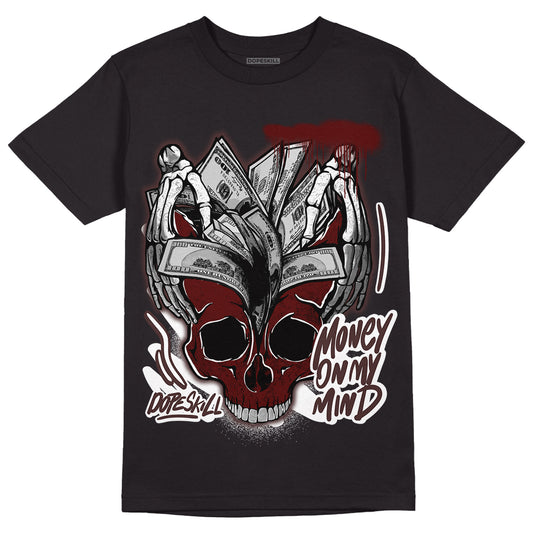 Jordan 12 x A Ma Maniére DopeSkill T-Shirt MOMM Skull Graphic Streetwear - Black 
