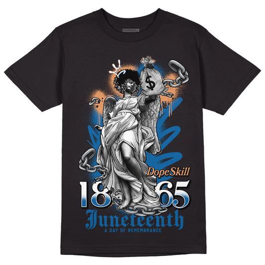 Jordan 3 Retro Wizards DopeSkill T-Shirt Juneteenth Graphic Streetwear - Black