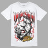Dunk Low Gym Red DopeSkill T-Shirt Money On My Mind Graphic - White 