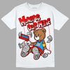 Fruity Pebbles Dunks DopeSkill T-Shirt Money Is Our Motive Bear Graphic - White