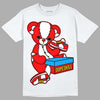 Fruity Pebbles Dunks DopeSkill T-Shirt Sneakerhead BEAR Graphic - White