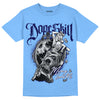 UNC 6s DopeSkill University Blue T-Shirt Money Loves Me Graphic