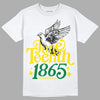 Dunk Low Reverse Brazil DopeSkill T-Shirt Juneteenth 1865 Graphic Streetwear - White 