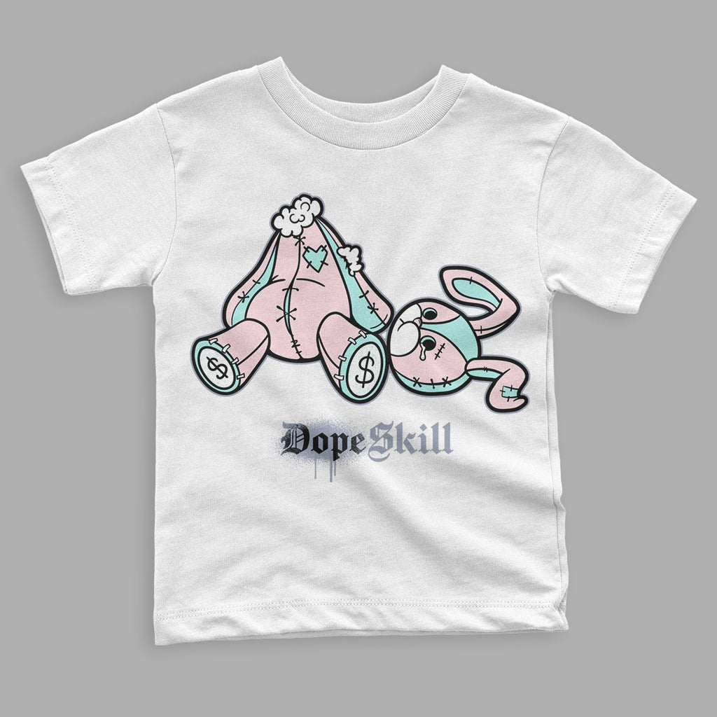 Easter 5s DopeSkill Toddler Kids T-shirt Don’t Break My Heart Graphic - White