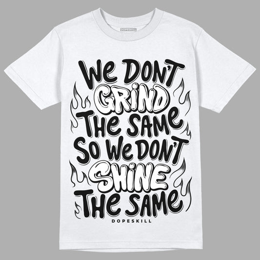 Dunk Low Panda White Black DopeSkill T-Shirt Grind Shine Graphic - White 