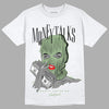 Seafoam 4s DopeSkill T-Shirt Money Talks Graphic - White 