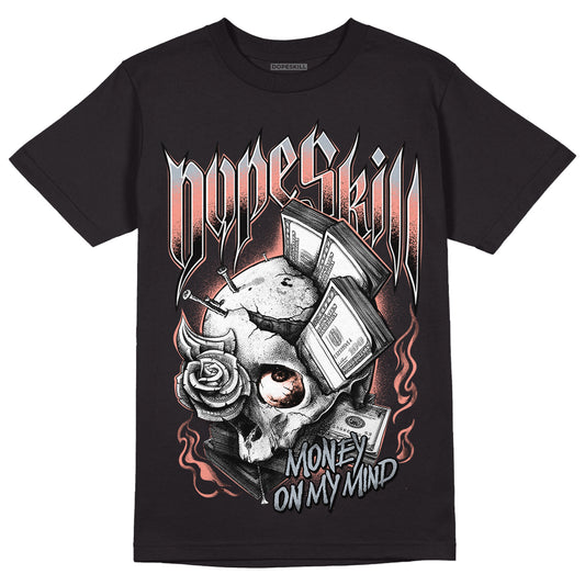 DJ Khaled x Jordan 5 Retro ‘Crimson Bliss’ DopeSkill T-Shirt Money On My Mind Graphic Streetwear - Black 