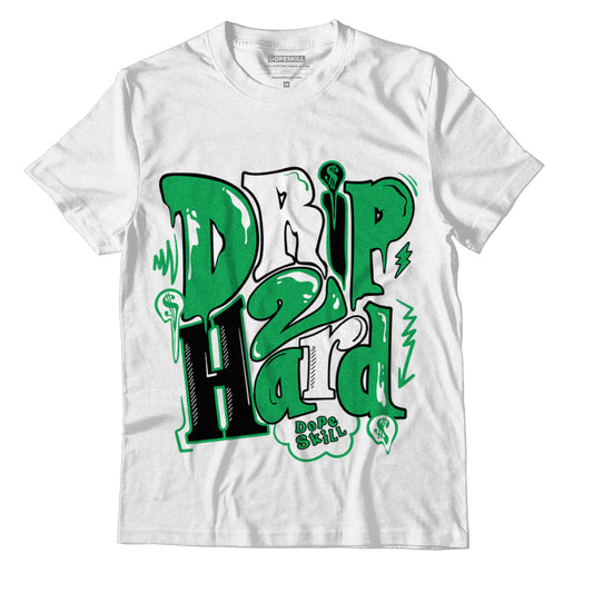 AJ 13 Lucky Green DopeSkill T-Shirt Drip Too Hard Graphic