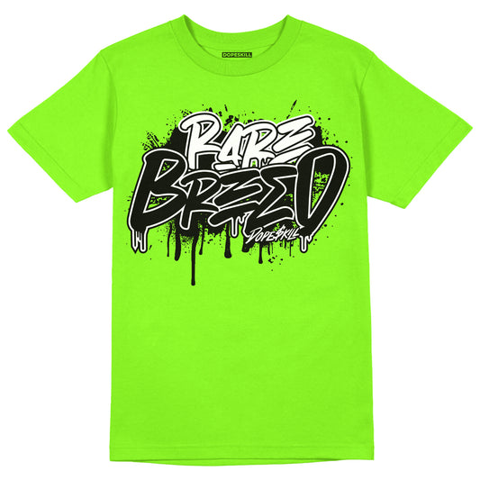 Neon Green Collection DopeSkill Neon Green T-shirt Rare Breed Graphic