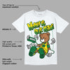 Dunk Low Reverse Brazil DopeSkill T-Shirt Money Is Our Motive Bear Graphic