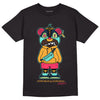 Jordan 1 Low Flyease Bio Hack DopeSkill T-Shirt Sneaker Bear Graphic - Black 