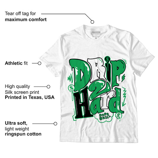 AJ 13 Lucky Green DopeSkill T-Shirt Drip Too Hard Graphic