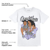 AJ 11 Low Pure Violet DopeSkill T-Shirt Queen Of Hustle Graphic