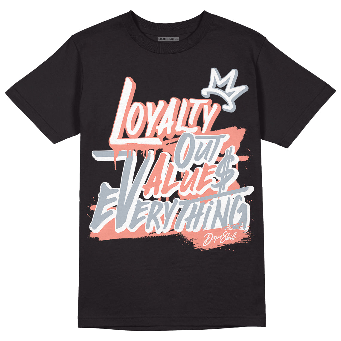 DJ Khaled x Jordan 5 Retro ‘Crimson Bliss’ DopeSkill T-Shirt LOVE Graphic Streetwear - Black 