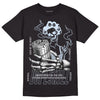 Black Metallic Chrome 6s DopeSkill T-Shirt Show Me The Money Graphic - Black