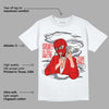 Gym Red 9s DopeSkill T-Shirt Money Is The Motive Graphic