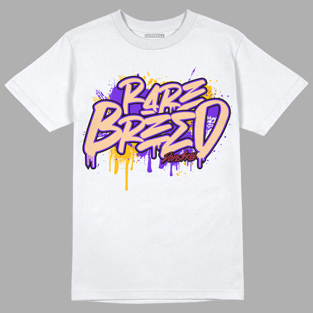 Afrobeats 7s SE DopeSkill T-Shirt Rare Breed Graphic - White