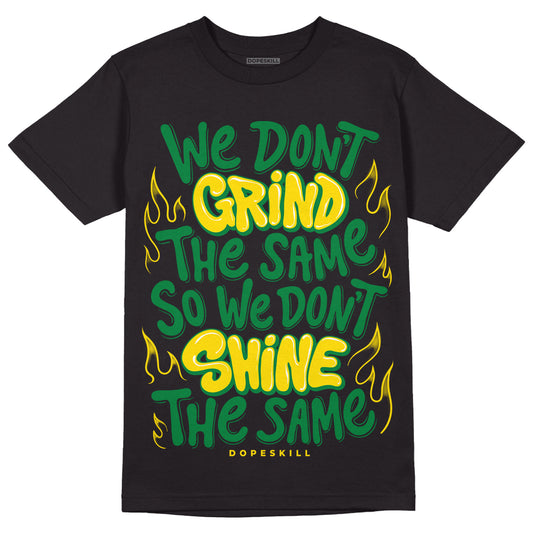 Dunk Low Reverse Brazil DopeSkill T-Shirt Grind Shine Graphic - Black