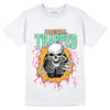 Jordan 1 Low Flyease Bio Hack DopeSkill T-Shirt Trapped Halloween Graphic - White 