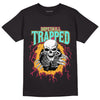 Jordan 1 Low Flyease Bio Hack DopeSkill T-Shirt Trapped Halloween Graphic - Black