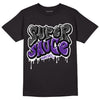 Dark Iris 3s DopeSkill T-Shirt Super Sauce Graphic - Black 
