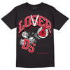 Lost & Found 1s DopeSkill T-Shirt Loser Lover Graphic - Black