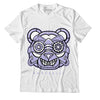 AJ 11 Low Pure Violet DopeSkill T-Shirt Robo Bear Graphic