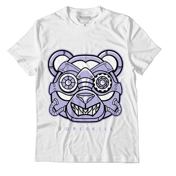 AJ 11 Low Pure Violet DopeSkill T-Shirt Robo Bear Graphic