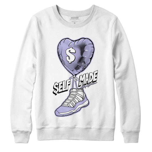 AJ 11 Low Pure Violet DopeSkill Sweatshirt Self Made Graphic