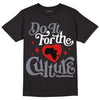 Jordan 9 Retro Fire Red DopeSkill T-Shirt Do It For The Culture Graphic Streetwear - Black