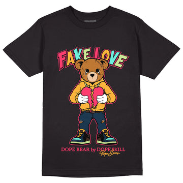 AJ 1 High OG Bio Hack DopeSkill T-Shirt Fake Love Graphic