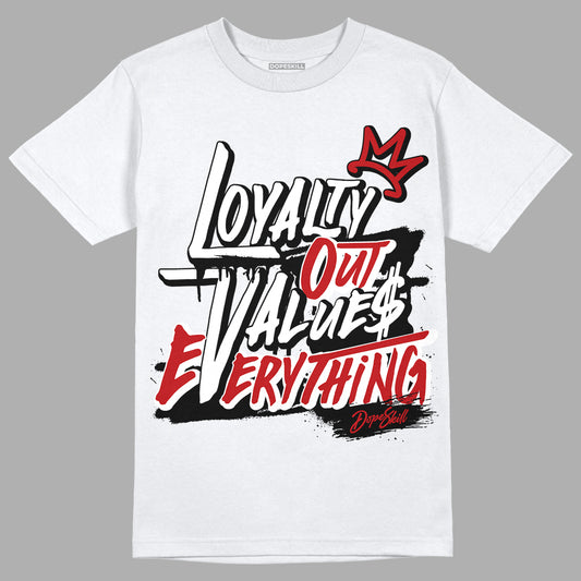 Playoffs 13s DopeSkill T-Shirt LOVE Graphic - White