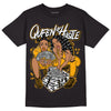 Black Taxi 12s DopeSkill T-Shirt Queen Of Hustle Graphic - Black 