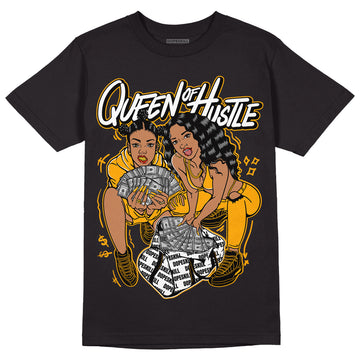 Black Taxi 12s DopeSkill T-Shirt Queen Of Hustle Graphic - Black 