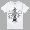 Jordan 1 High OG WMNS Twist 2.0 DopeSkill T-Shirt King Chess Graphic Streetwear - White