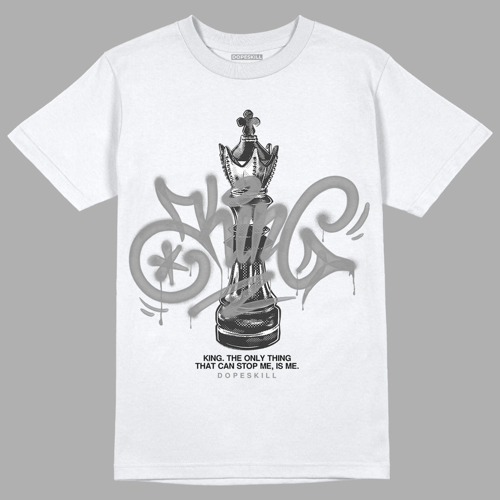 Jordan 1 High OG WMNS Twist 2.0 DopeSkill T-Shirt King Chess Graphic Streetwear - White