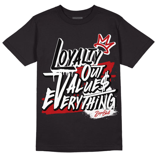 Playoffs 13s DopeSkill T-Shirt LOVE Graphic - Black