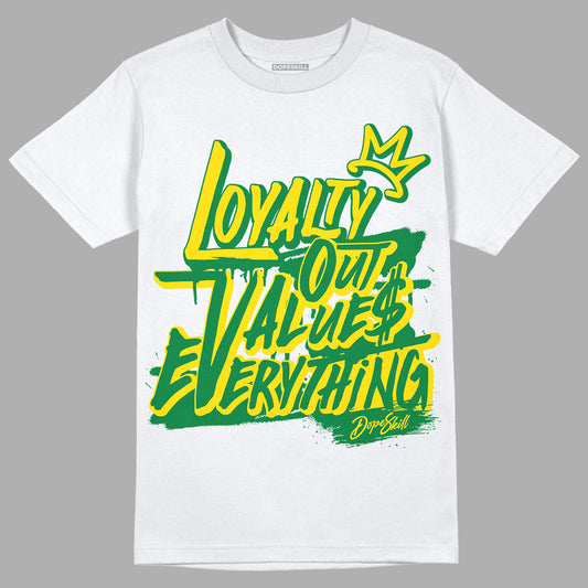 Dunk Low Reverse Brazil DopeSkill T-Shirt LOVE Graphic - White