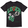 Jordan 3 WMNS “Lucky Green” DopeSkill T-Shirt Loser Lover Graphic Streetwear - Black