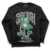 Jordan 3 WMNS “Lucky Green” DopeSkill Long Sleeve T-Shirt Stay High Graphic Streetwear - Black