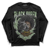 Jordan 4 Retro “Seafoam” DopeSkill Long Sleeve T-Shirt New Black Queen Graphic Streetwear  - Black 
